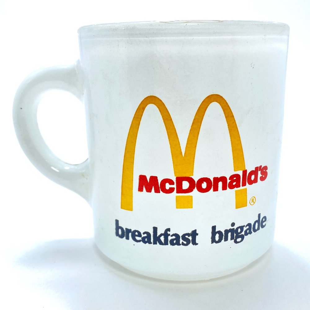 Vintage McDonald's Coffee Cup Breakfast Brigade